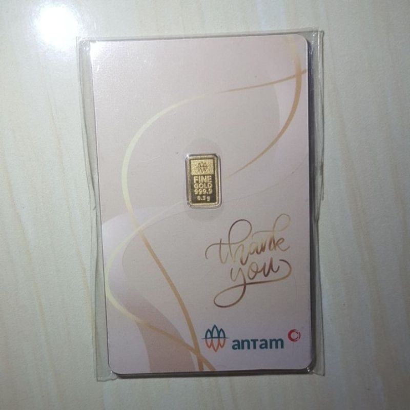 Logam Mulia Antam x Hartadinata Thank You 0.5Gr EmasKita Emas