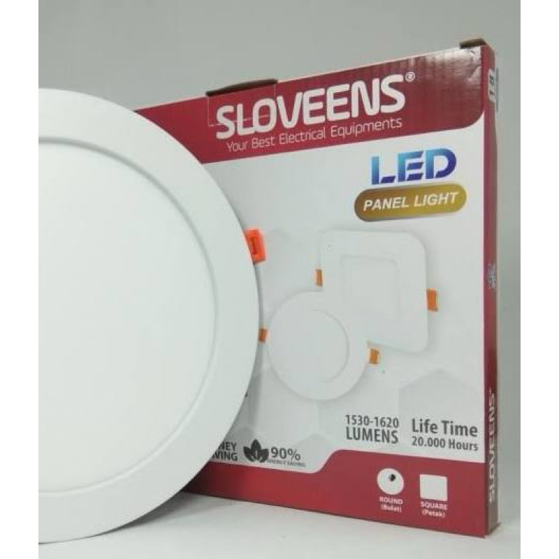 Downlight Panel LED 18watt Bulat Sloveens Downlight LED 18w Bulat