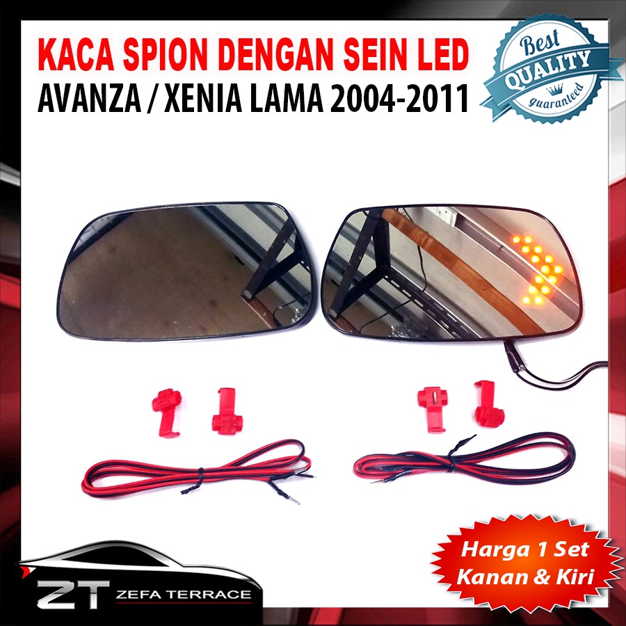Kaca Spion Avanza Xenia Lama Dengan Sein LED Cermin Kaca Spion LED Mirror Avanza vvti 2004-2011