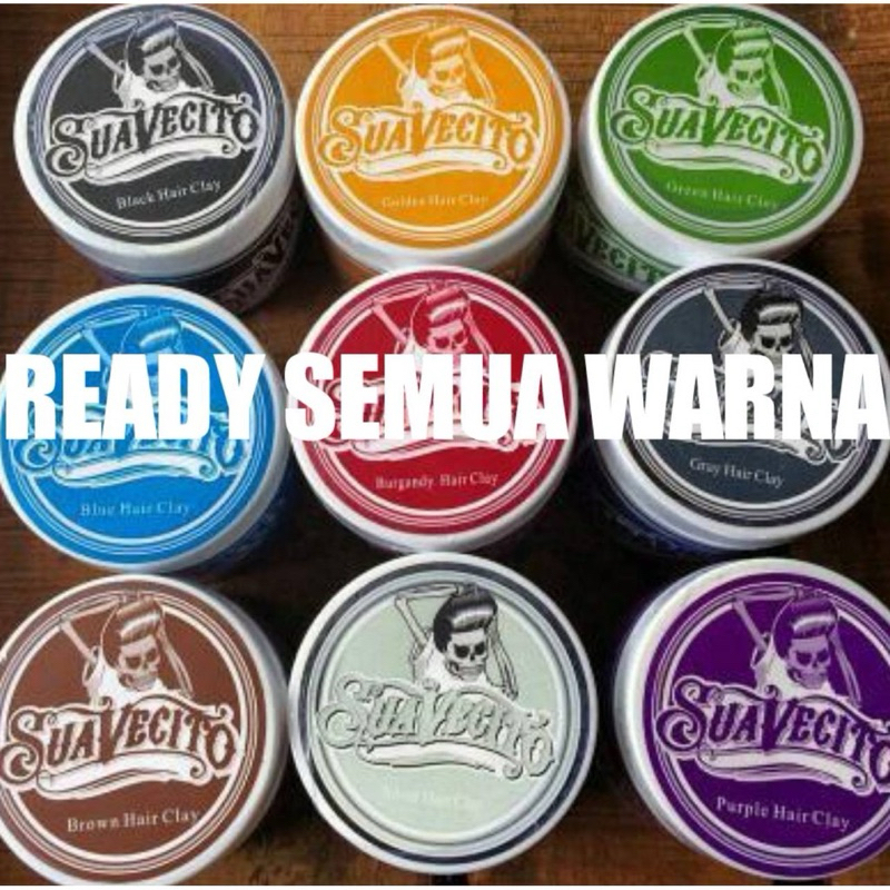 (ORlGlN4L) Pomade Suavecito 100 gr Pewarna Rambut / wax pewarna rambut semir rambut non permanen Pom