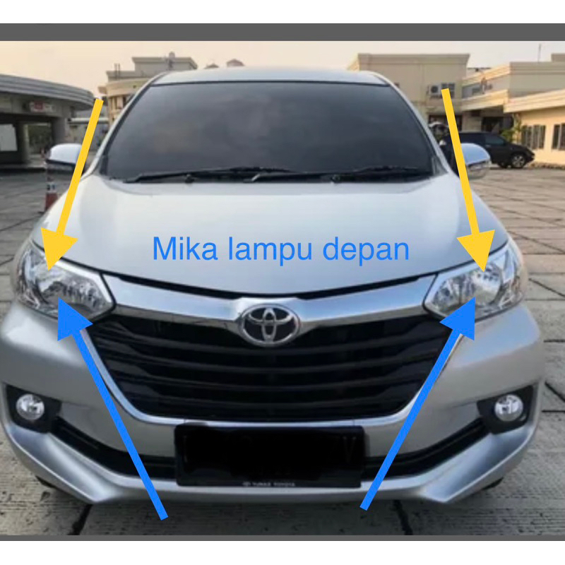 MIKA LAMPU HEAD LAMP HEADLAMP LAMPU DEPAN UNIVERSAL TOYOTA AVANZA DAIHATSU XENIA 2016 2017 2018 ORIG