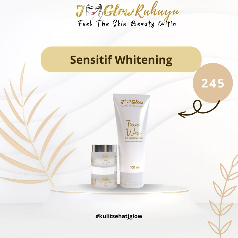 Jglow Paket Acne Sensitif Whitening