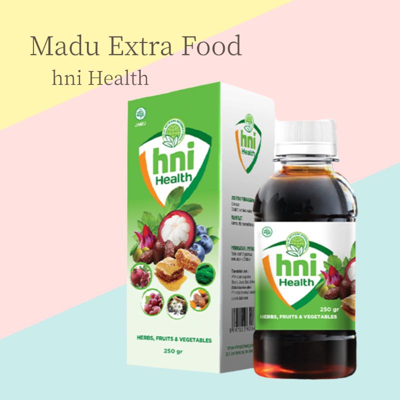 

madu extra food hni health madu penambah nafsu makan penambah tenaga atasi masalah demam dan sakit lemes