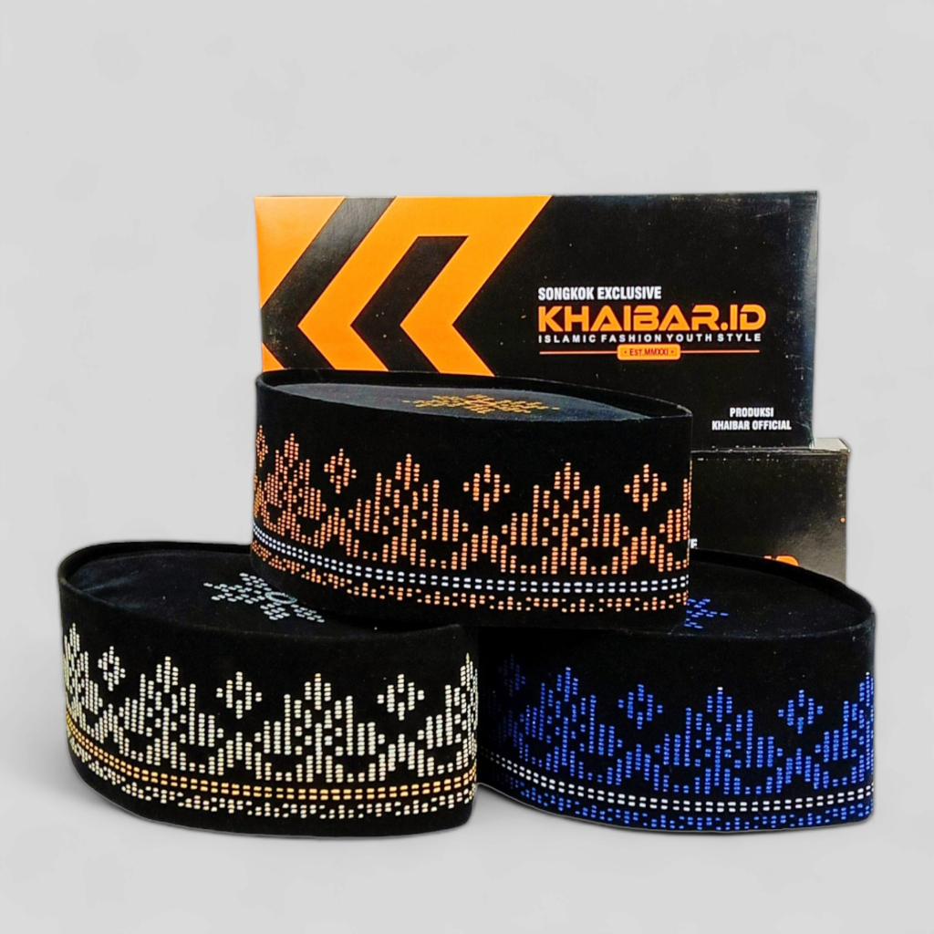 Peci Songkok Kopiah Hitam Batik Songket Terbaru Songkok Nasional Kopiah Dewasa dan Peci Anak Laki-La