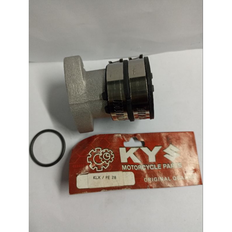 INTAKE MANIFOLD KLX DTRACKER UNTUK KARBU  PE28 MANIPOL KLX PE28