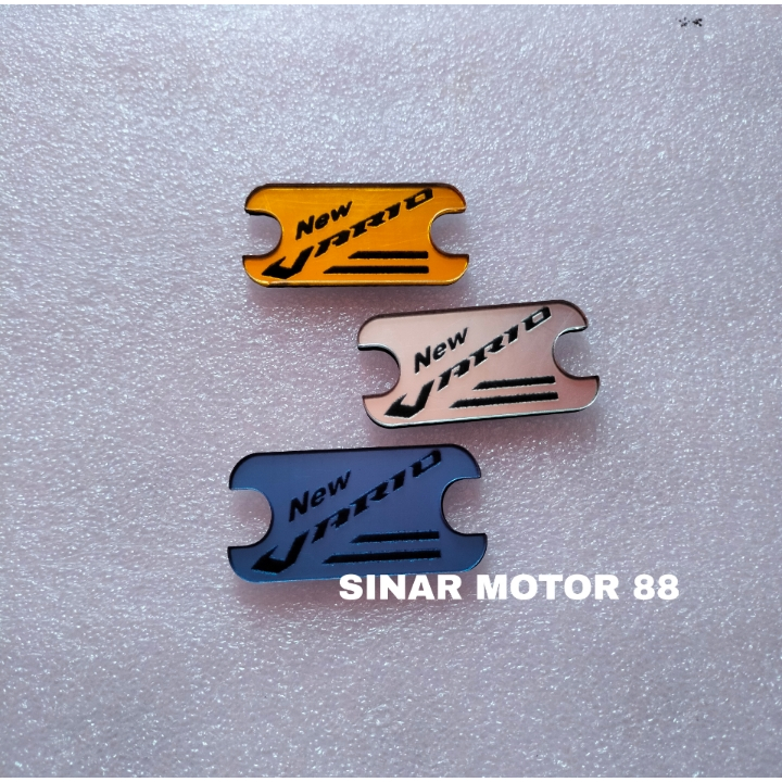 Emblem cover tutup minyak rem honda vario new 125 cover tutup master rem honda new vario 125