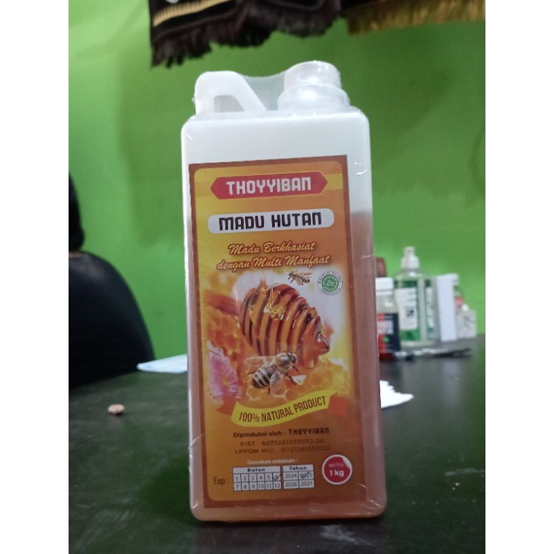 

Thoyyiban Madu Hutan asli 1 kg