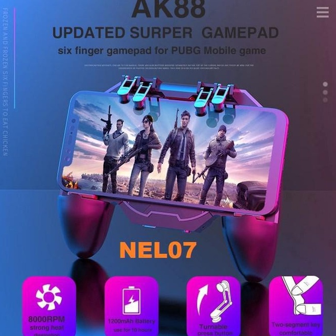 dm AK88 MEMO ORIGINAL GAMEPAD SIX FINGER PLAY