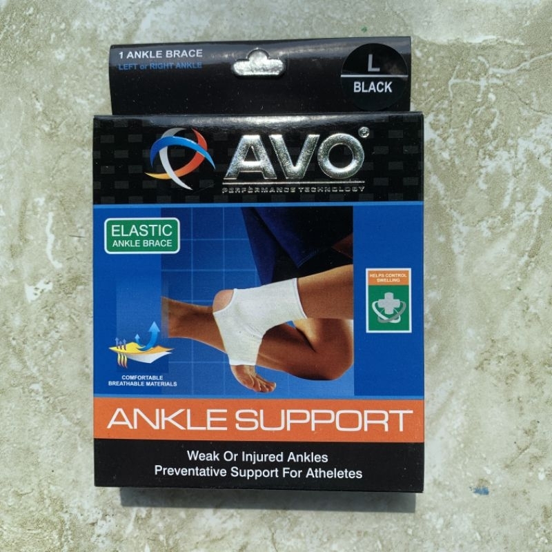 Deker Ankle Pelindung Tumit Kaki  Cidera Olahraga Engkel Avo Original