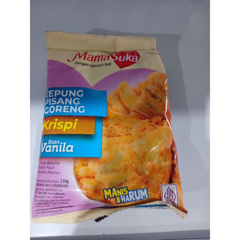

Tepung Pisang Krispi Mamasuka 210 gram