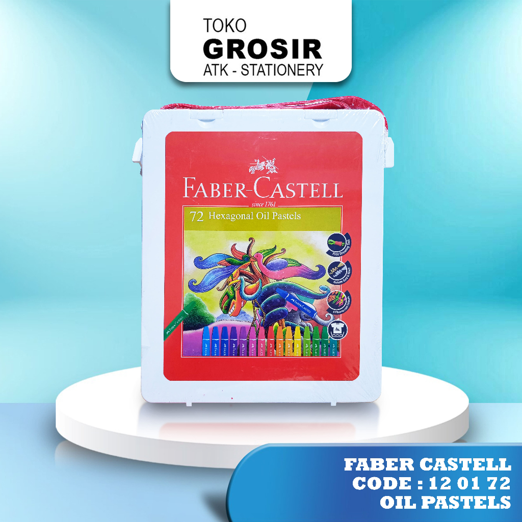 

Faber Castell - Hexagonal Oil Pastel set - 72 Warna