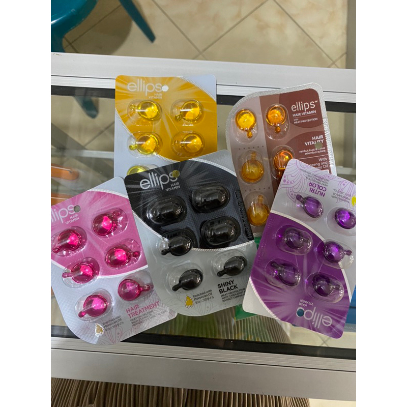 ELIPS VITAMIN RAMBUT kapasul isi 6pcs // Elips Hair vitamin || vitamin rambut