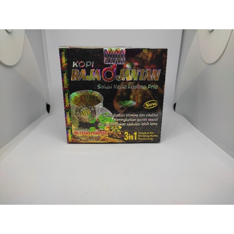 KOPI RAJA JANTAN ORIGINALL 100% Untuk pria sejati - Lebih kuat dan jhoss