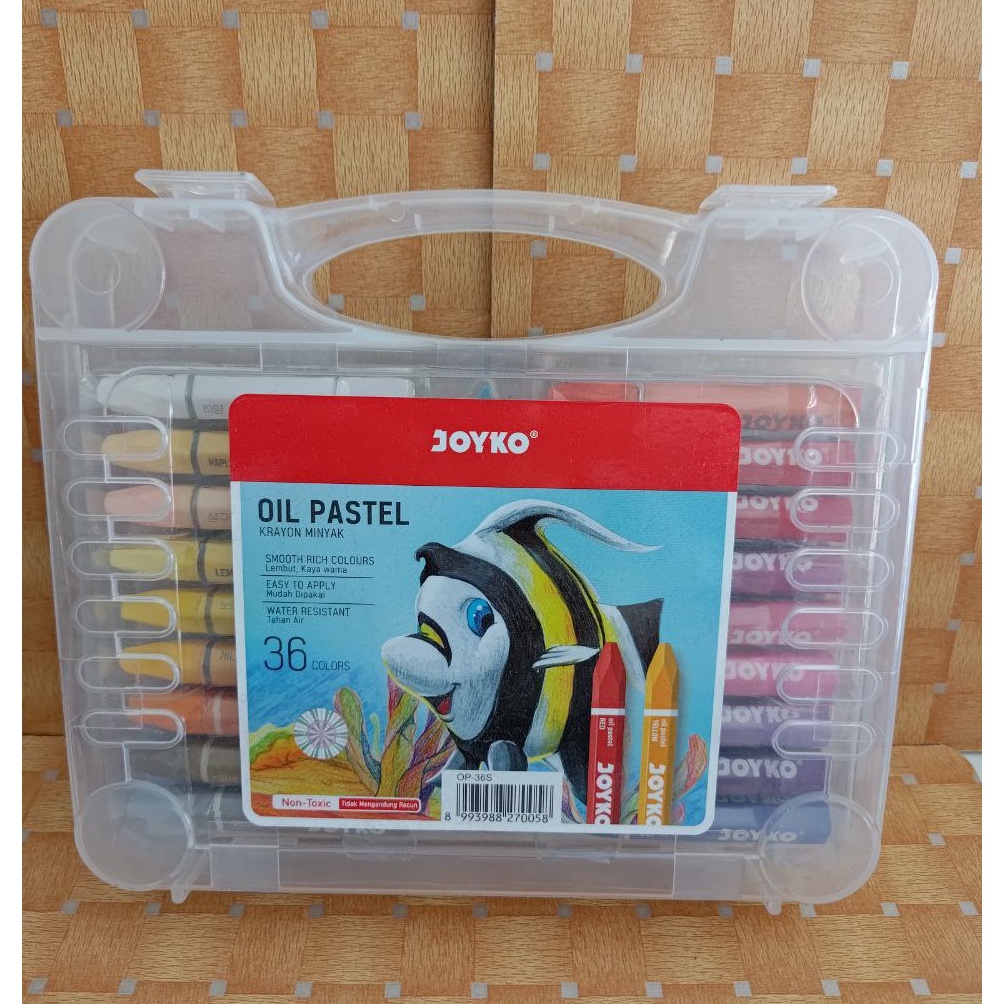 

Harga TERMURAAH Krayon Joyko 36 Warna Oil Pastel Joyko Crayon Joyko OP36S C8Q