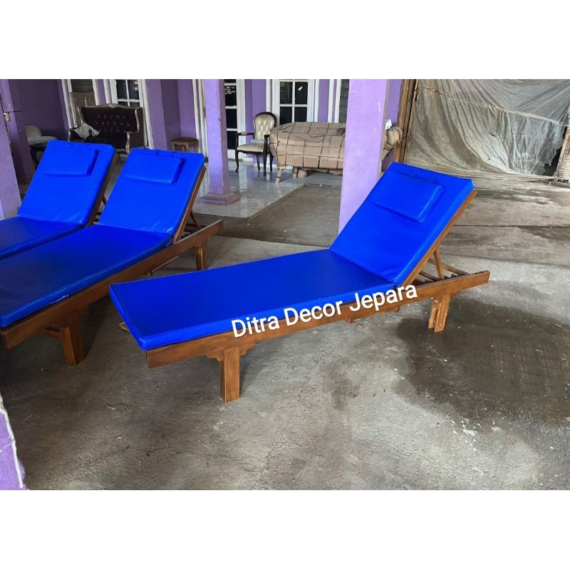 kursi santai / kursi pantai / sofa santai / sofa pantai / kursi taman /