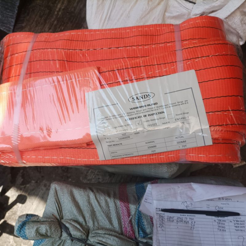 SANDS WEBBING SLING 10 TON × 8 METER