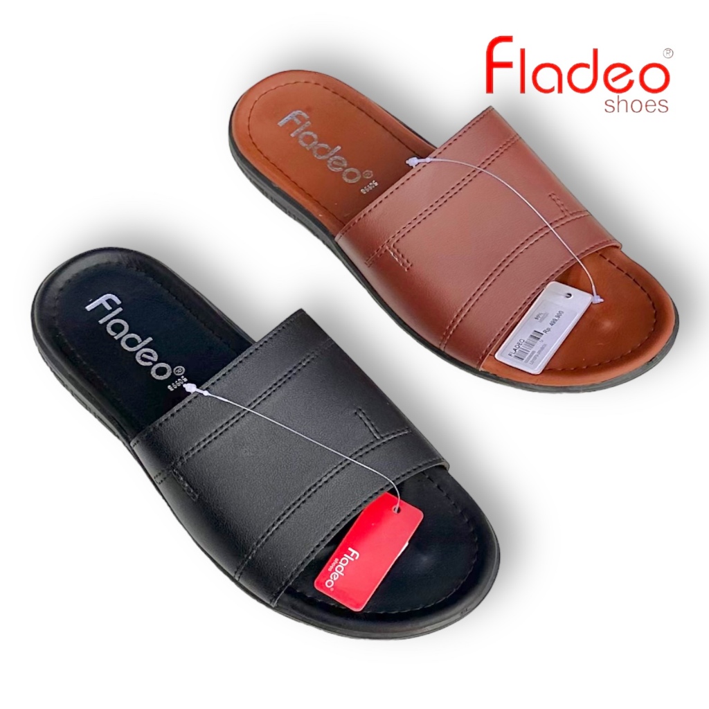 Sandal Pria Sandal Selop Polos dari Fladeo