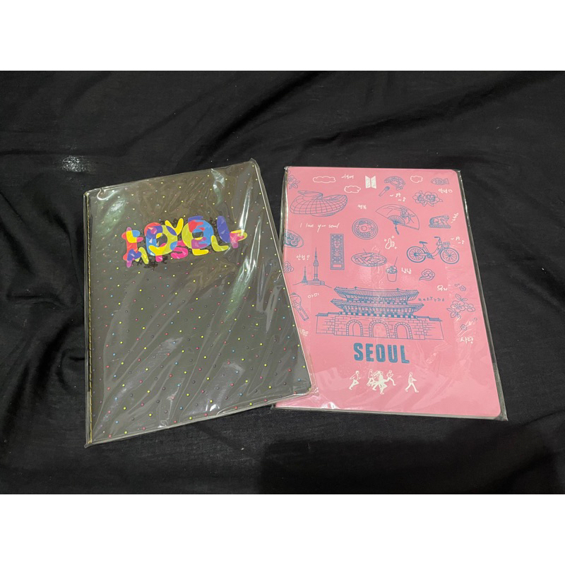 NOTE BOOK | OFFICIAL MERCH POP UP HOUSE OF BTS 2019