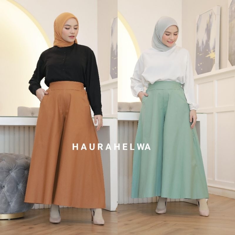 KULOT LEBAR/KULOT PALLAZO/KULOT PAYUNG  HAURAHELWA