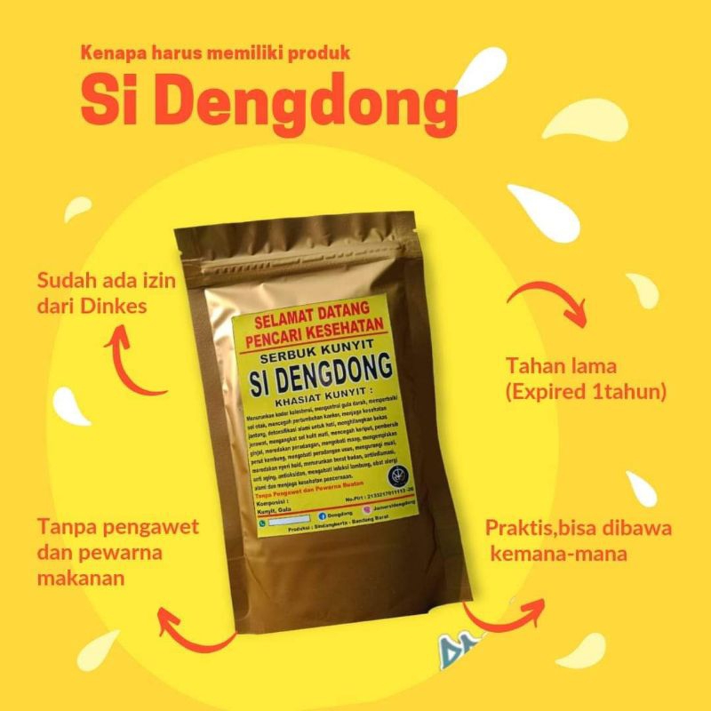 

SiDengdong serbuk kunyit