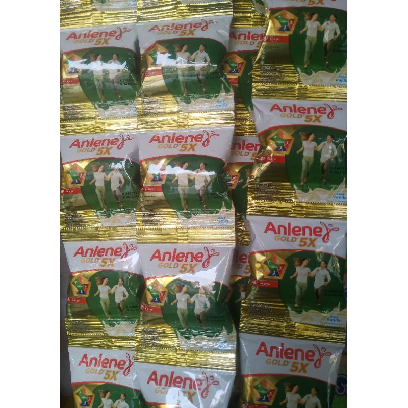 

Susu Anlene gold 5x Rasa Vanila Perenceng Isi 12 Pcs