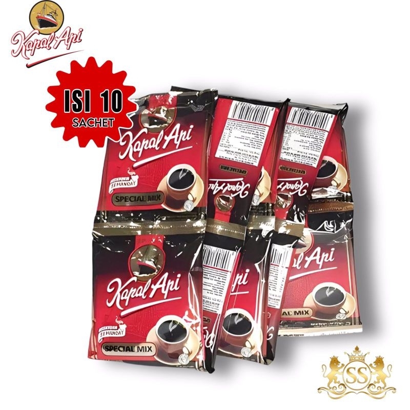 

kopi kapal api special mix 23gr isi 10 sachet