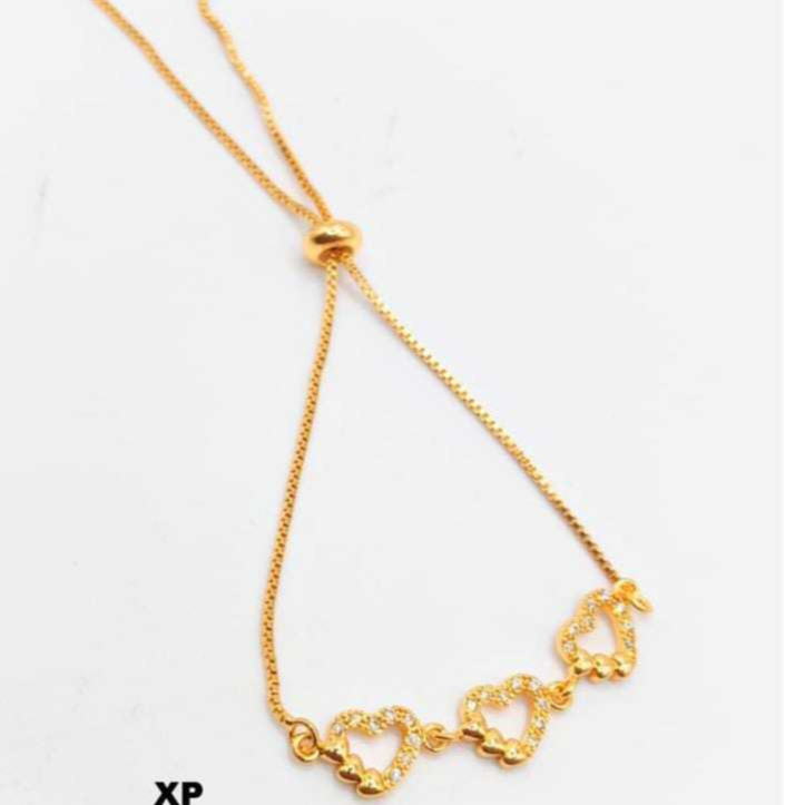 Gelang Emas Serut Love Gold 6 Variasi Wanita Dewasa Realpict 24 Karat