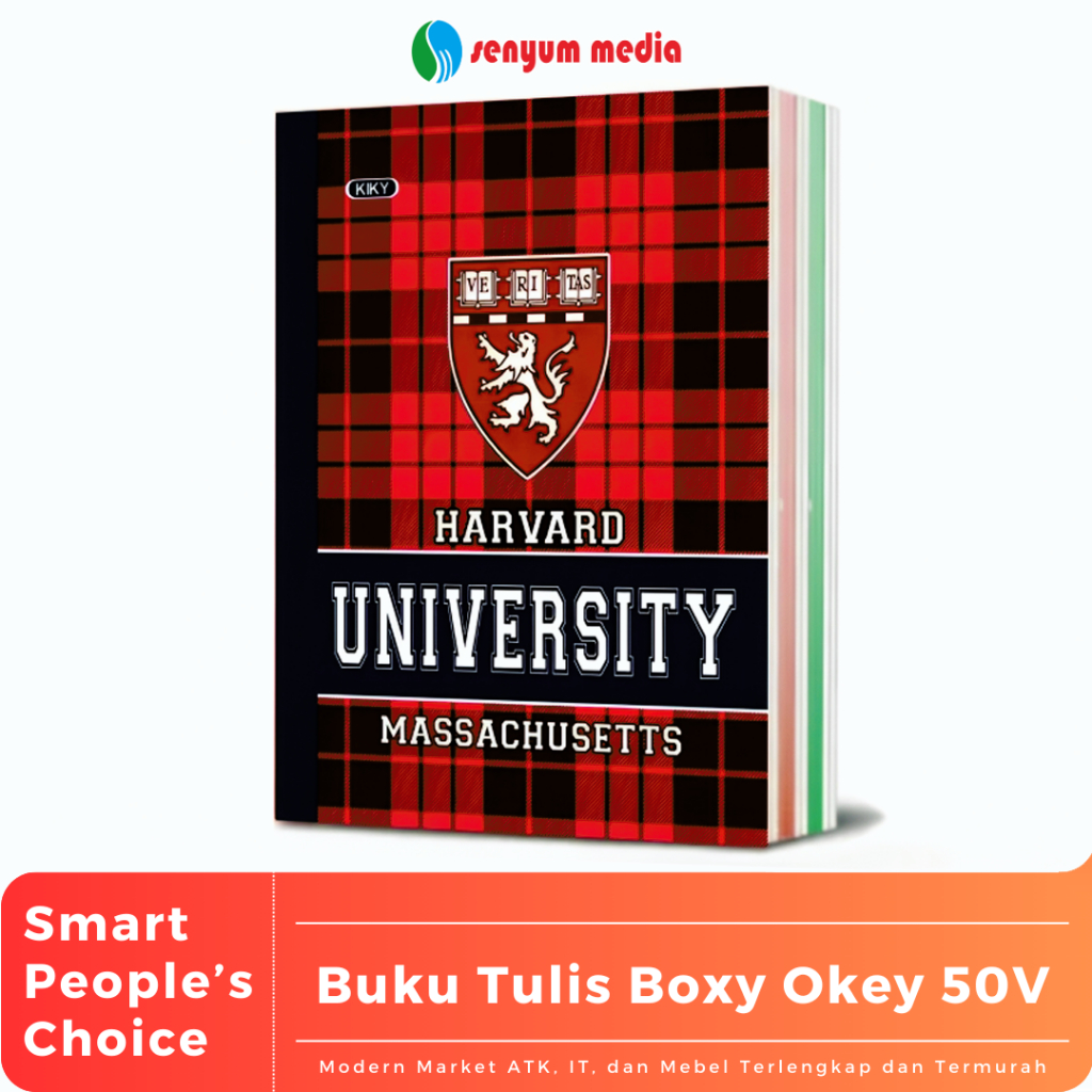 

Buku Tulis Boxy OKEY Oleh KIKY 50 Lembar (1 Pack Isi 10 Buku) (S:PAK)