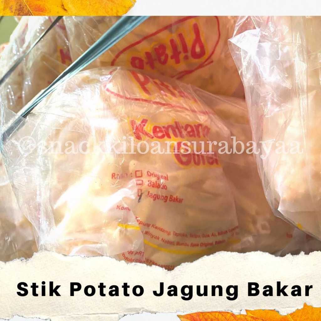 

Stik Potato Kemasan 1 BALL ( 250gr X 12pcs )/ Snack Kiloan Murah/ Mak E Dor