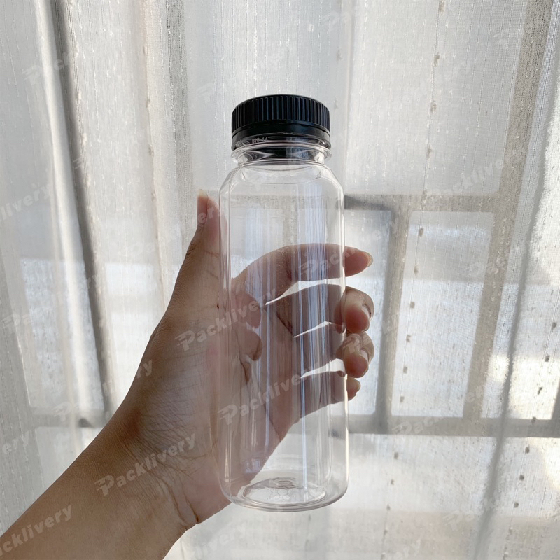 Botol Plastik 250 ml Kale / Botol Lemon 250 ml - [Tebal] BPA FREE