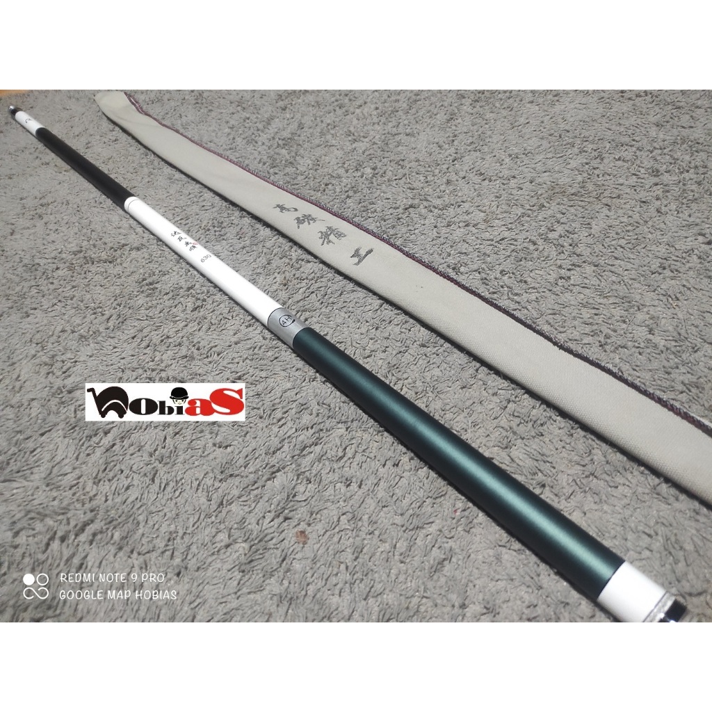 joran pancing tegek ruas panjang daiwa putih 450. 540 . 630