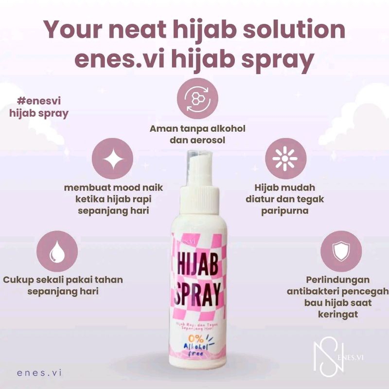 Hijab Spray Viral Anti Letoy