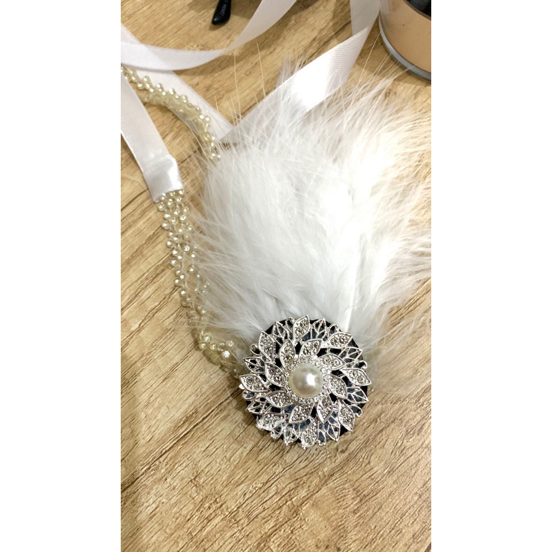 •rebvenskab• ELLURA gatsby headpiece• gatsby headpiece • gatsby headband • gatsby style