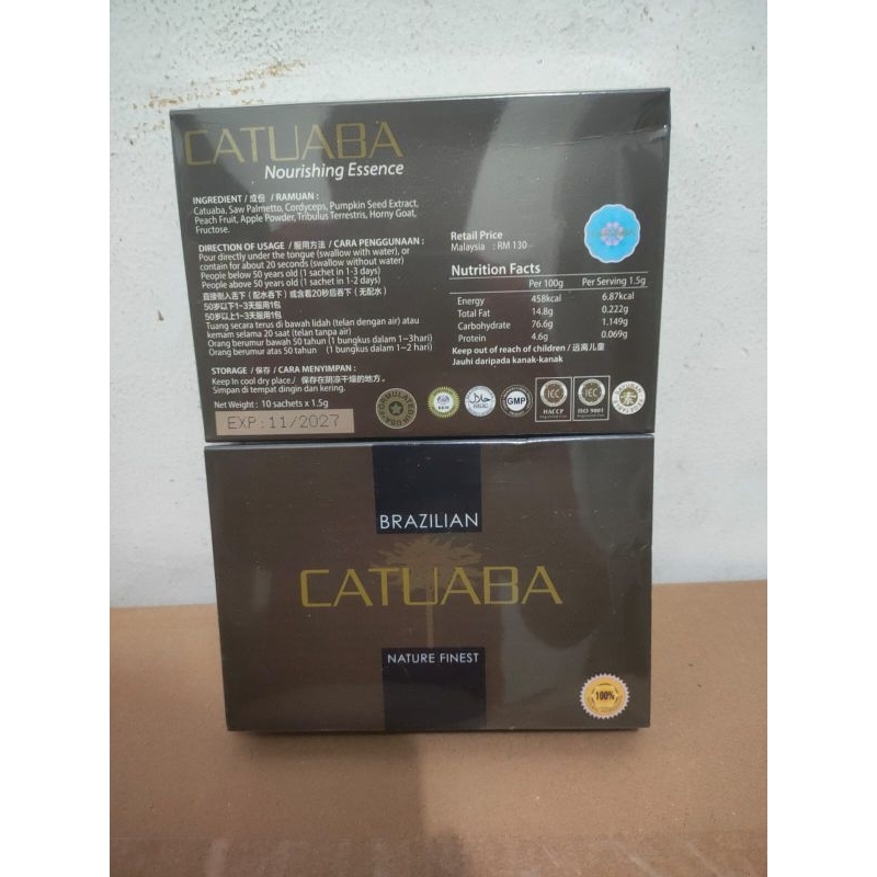 

Catuaba Brazilian catuaba 10 sachet