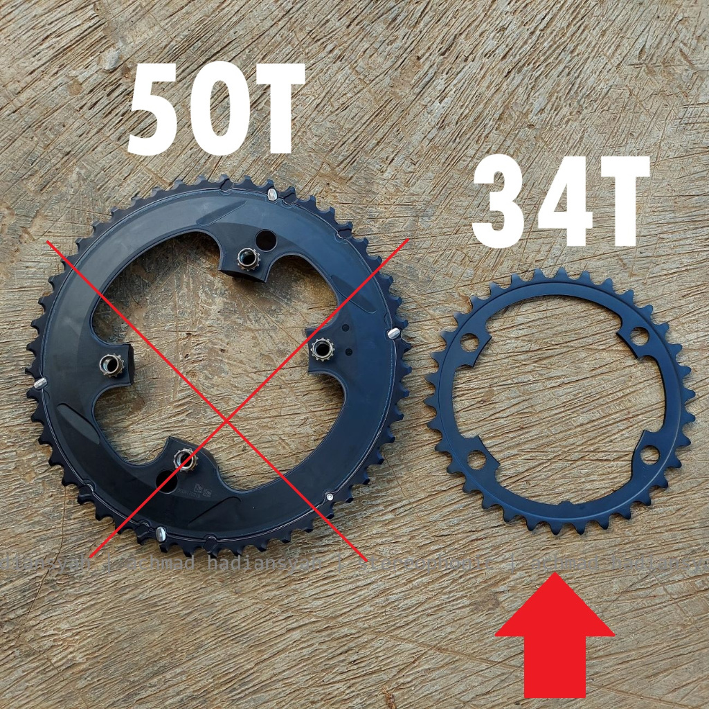 NEW Chainring ULTEGRA R8000 34T Chairing R8000 105 34T Chainring 34T BCD110 ULTEGRA Chainring 34T UL