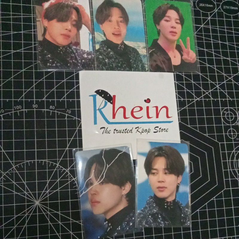 Photocard Official BTS Jimin Dicon 102
