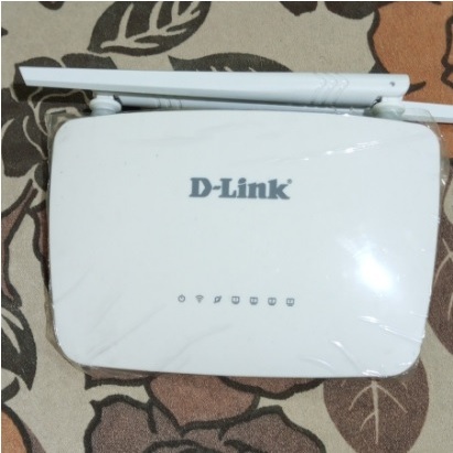 D-link DIR-612 Wireless Router Repeater (Bekas Mulus Putih)