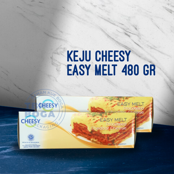 

Cheesy Easy Melt ( 480 gr ) Keju Cheddar Cheese Mudah Leleh