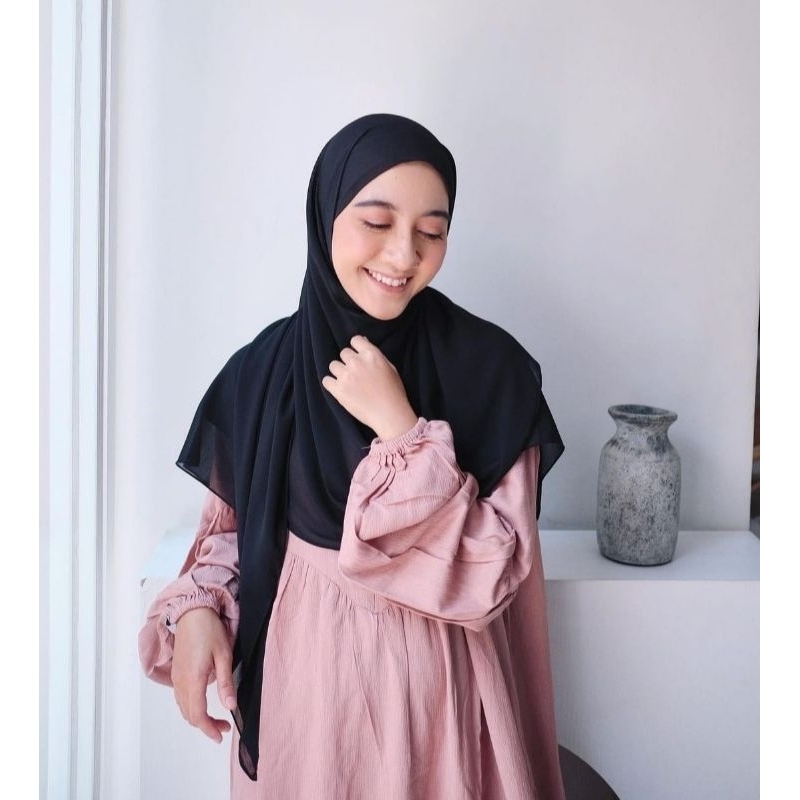 AMIDA Pashmina Ceruty Baby doll, Pashmina Ceruty  Pashmina inner cerutiPashmina inner pashmina malay