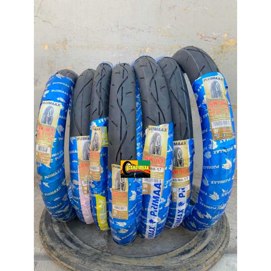 BAN MOTOR TUPE TYPE/BUKAN TUBELESS PRIMAAX 80/80-14 90/80-14 BAN MOTOR RING 14 DAN BAN MOTOR PRIMAAX