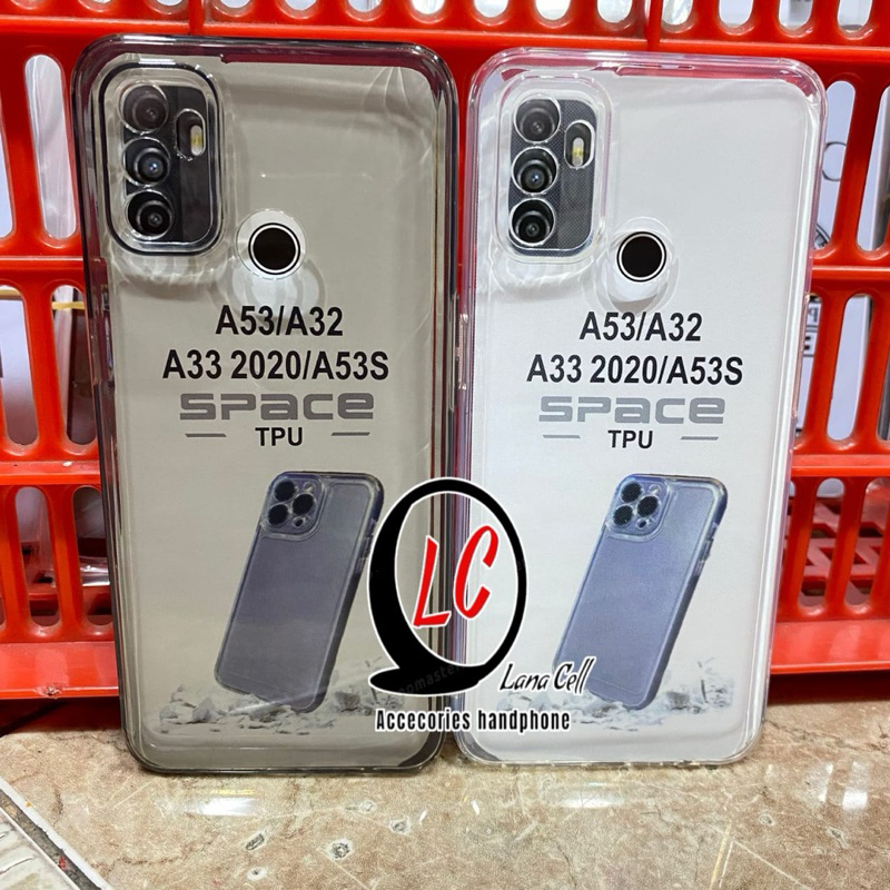 Soft Case Oppo A53 / A33 / A32 / A53S 4G 2020 Selicon Case Clear Bening Transparan + Camera Protecti