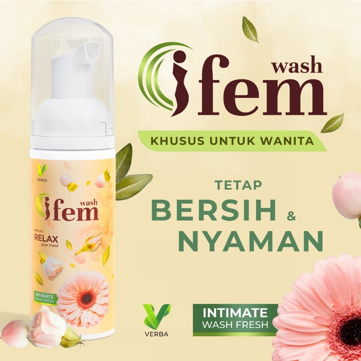 IFEM WASH Obat keputihan puki pembersih puki pembersih Baok perempuan sekaligus bersih dan Herbal HI