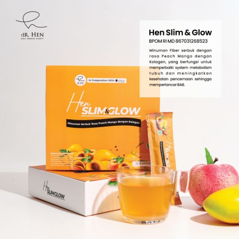 Dr. Hen - SLIM & GLOW Collagen by Dr. Richard Lee (Exp 12/26) |Dr Hen Collagen Slim & Glow |Hen Coll