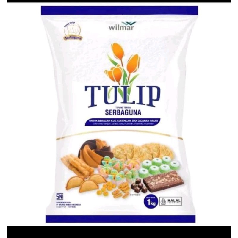 

TEPUNG TERIGU TULIP 1 KG WILMAR