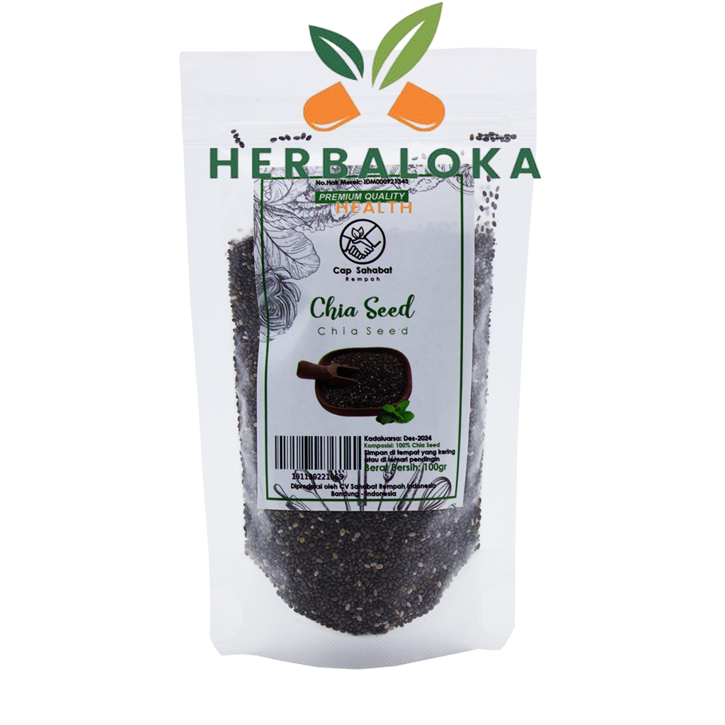 

Organic Black Chia Seed 100gr / USDA / Rempah / JSR ORGANIK 100% PREMIUM QUALITY