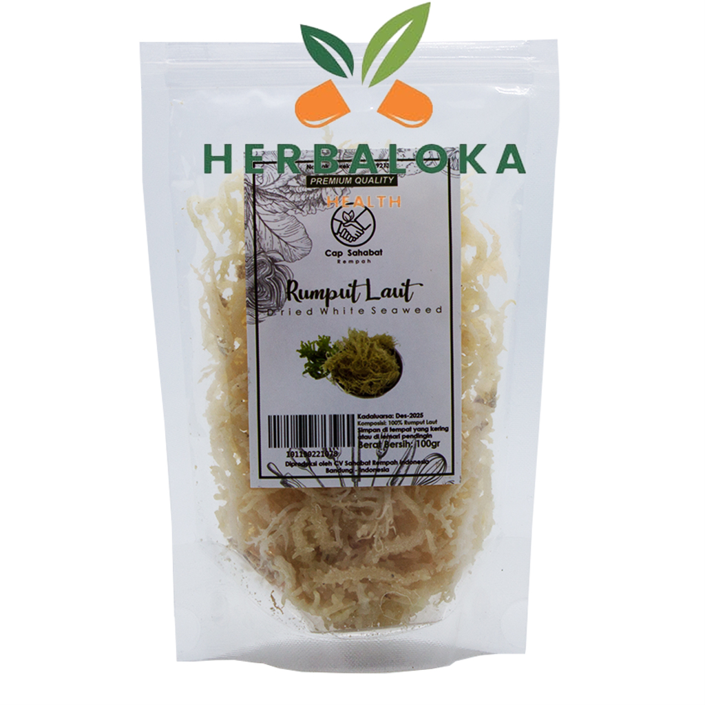 

Rumput laut putih / Spinosum Cottoni / Rempah / JSR 100% PREMIUM QUALITY isi 100gr