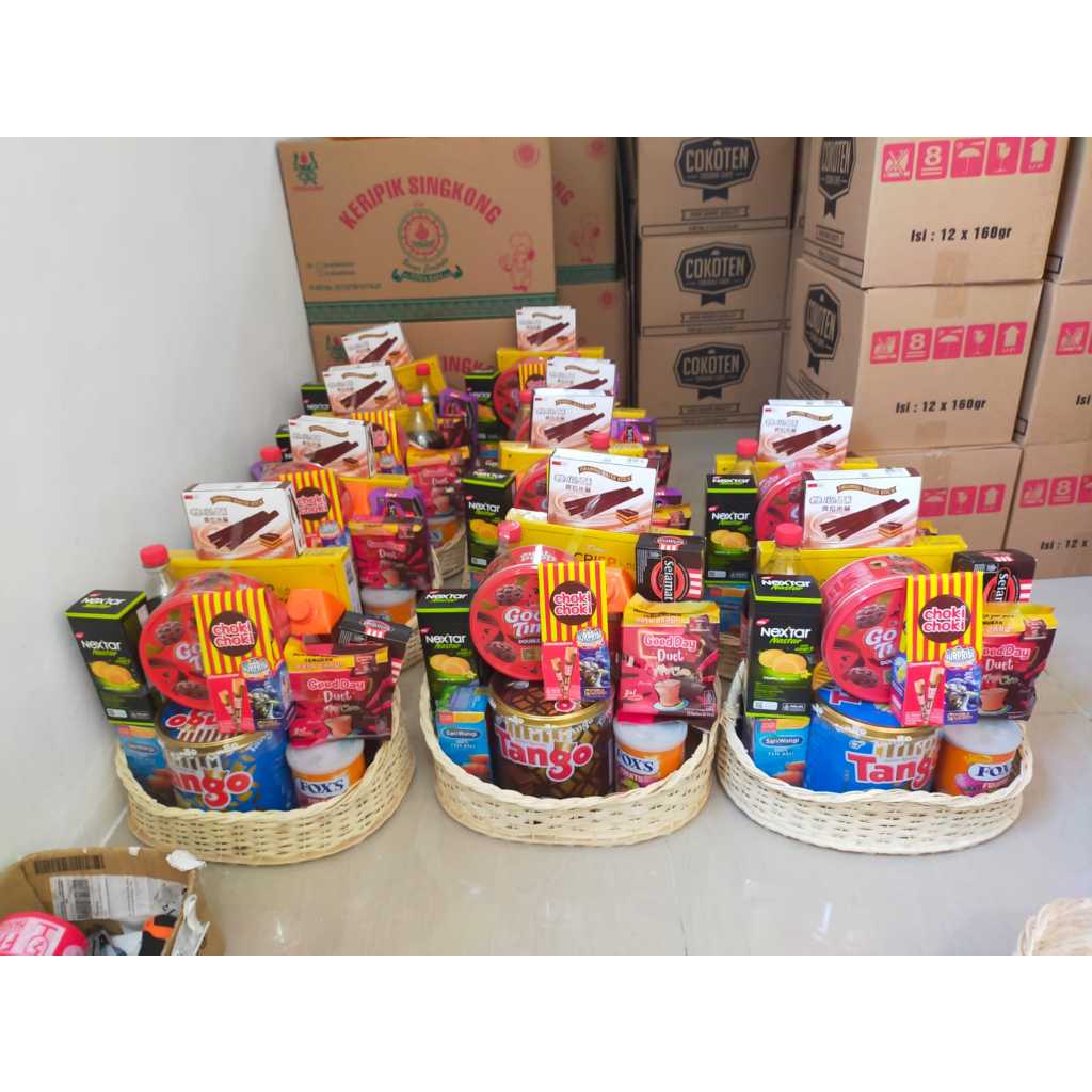 New Deals Parcel Hampers Lebaran / Natal / Imlek Unik / Parcel Mewah Murah