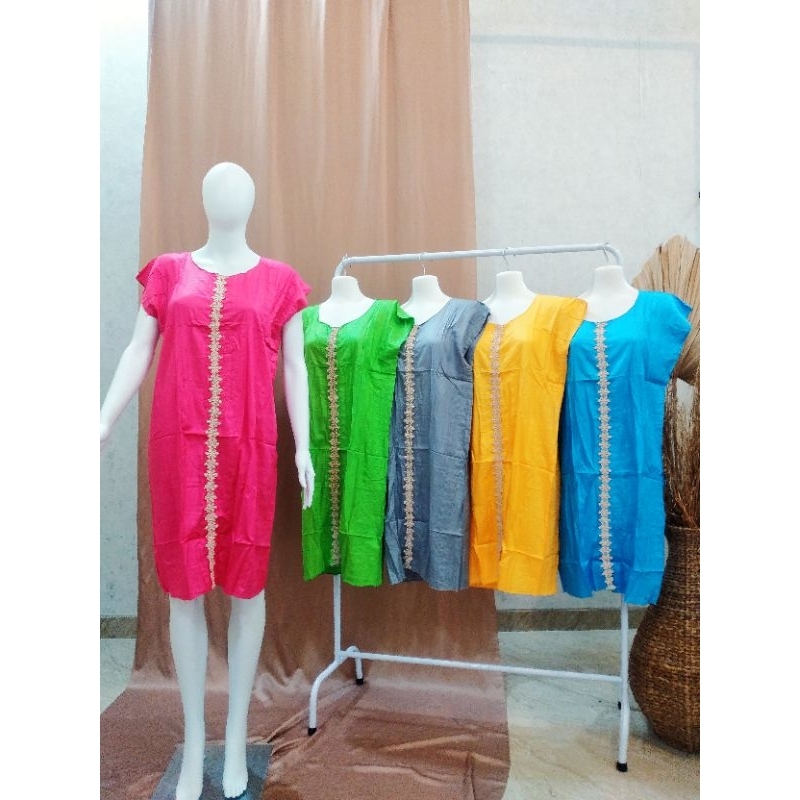 Daster Midi Renda/Arab 2 polos Daster Mini Sexy