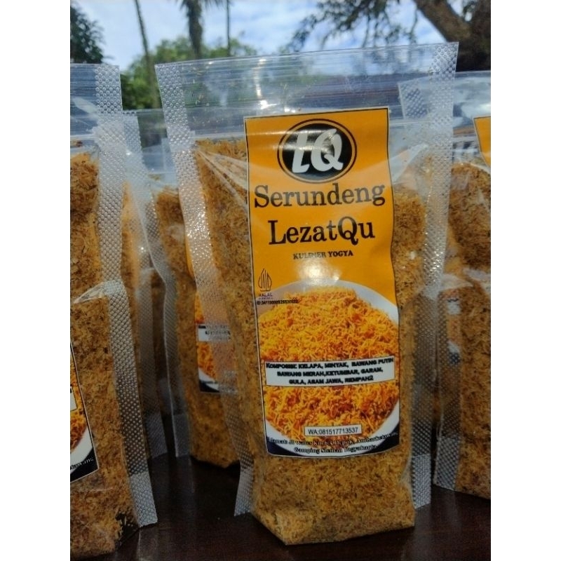 

Serundeng Krispy Gurih Pedas Hot Manis legend 60g LezatQu