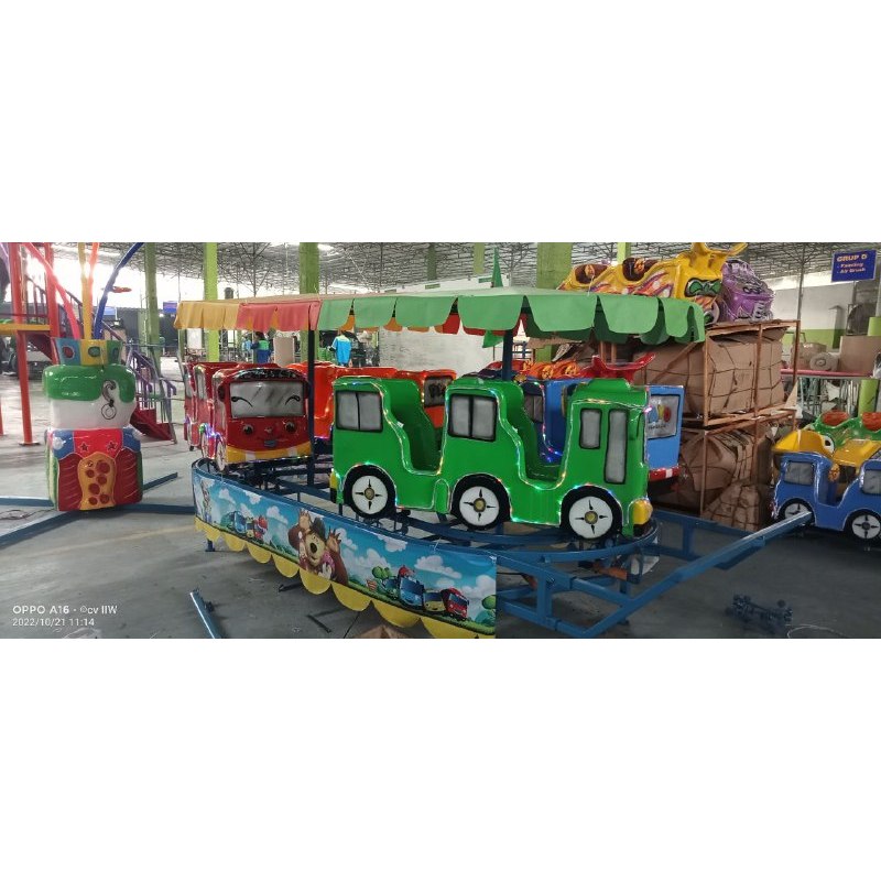 Odong odong kereta panggung tayo double jok